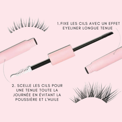 Colle Faux Cils 2 en 1®