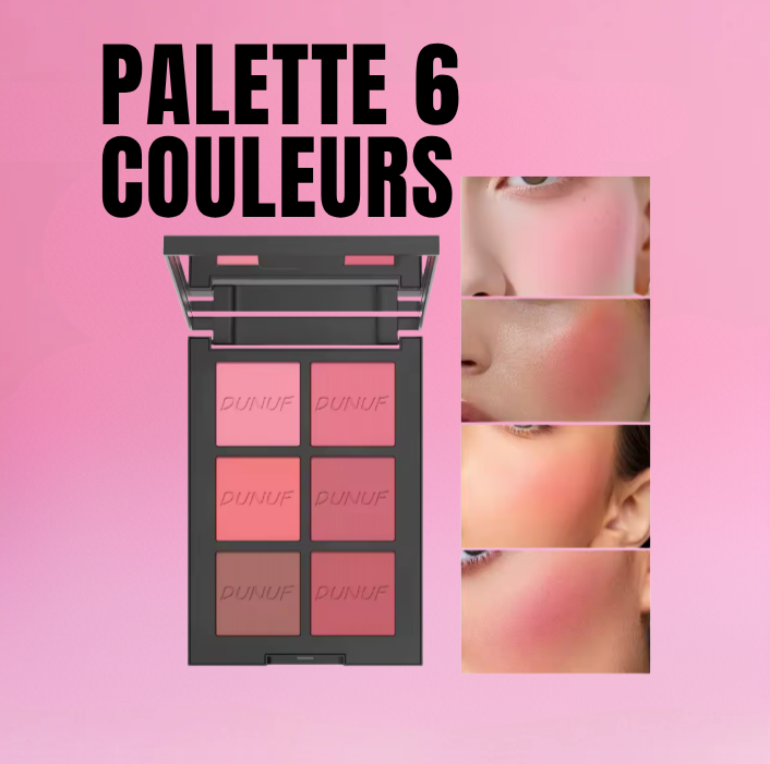 Palette Blush 6 Couleurs