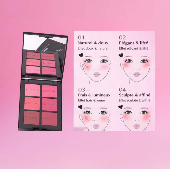 Palette Blush 6 Couleurs