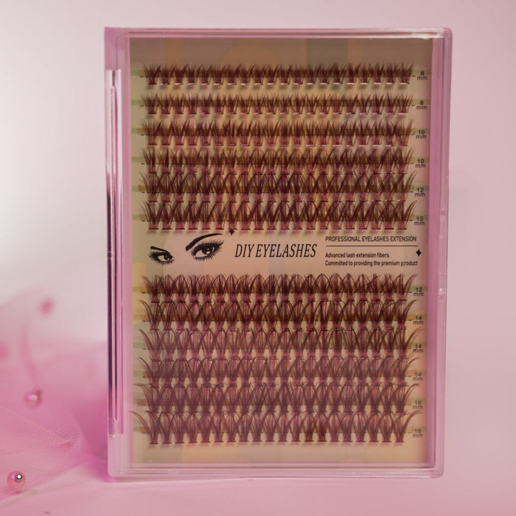 Coffret Extension de Cils marron