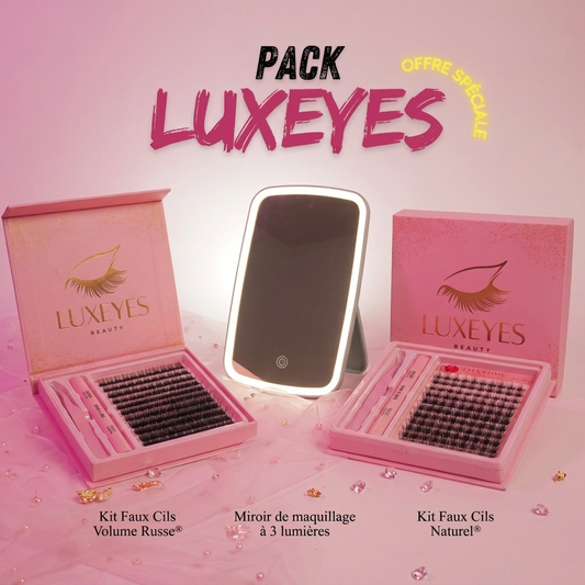 Pack Luxeyes 2 Kits + 1 Miroir
